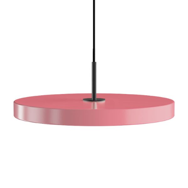 Wisząca lampa Asteria w jasnoróżowym kolorze z wbudowanym oświetleniem LED