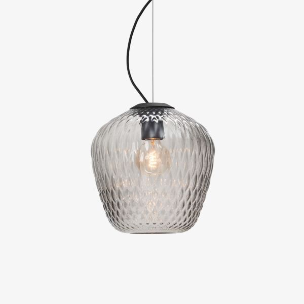 Wisząca lampa Blown M z kloszem ze szkła