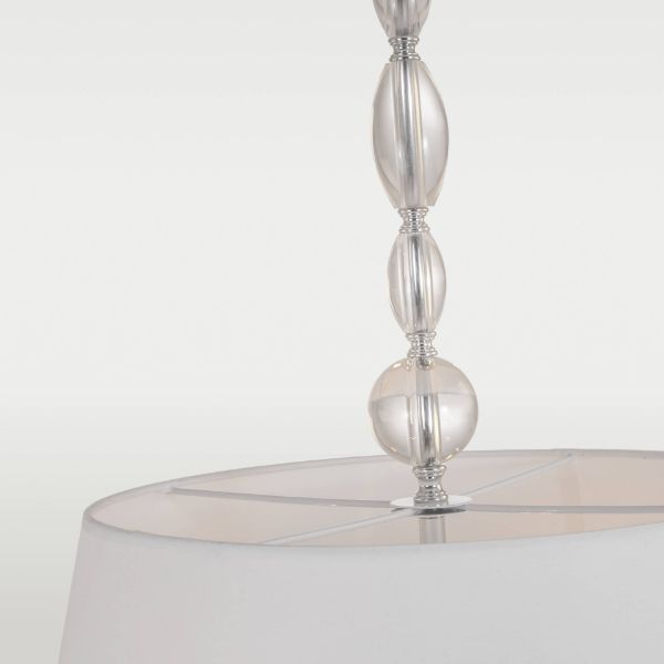 Wisząca lampa Cancun z zamkniętym kloszem