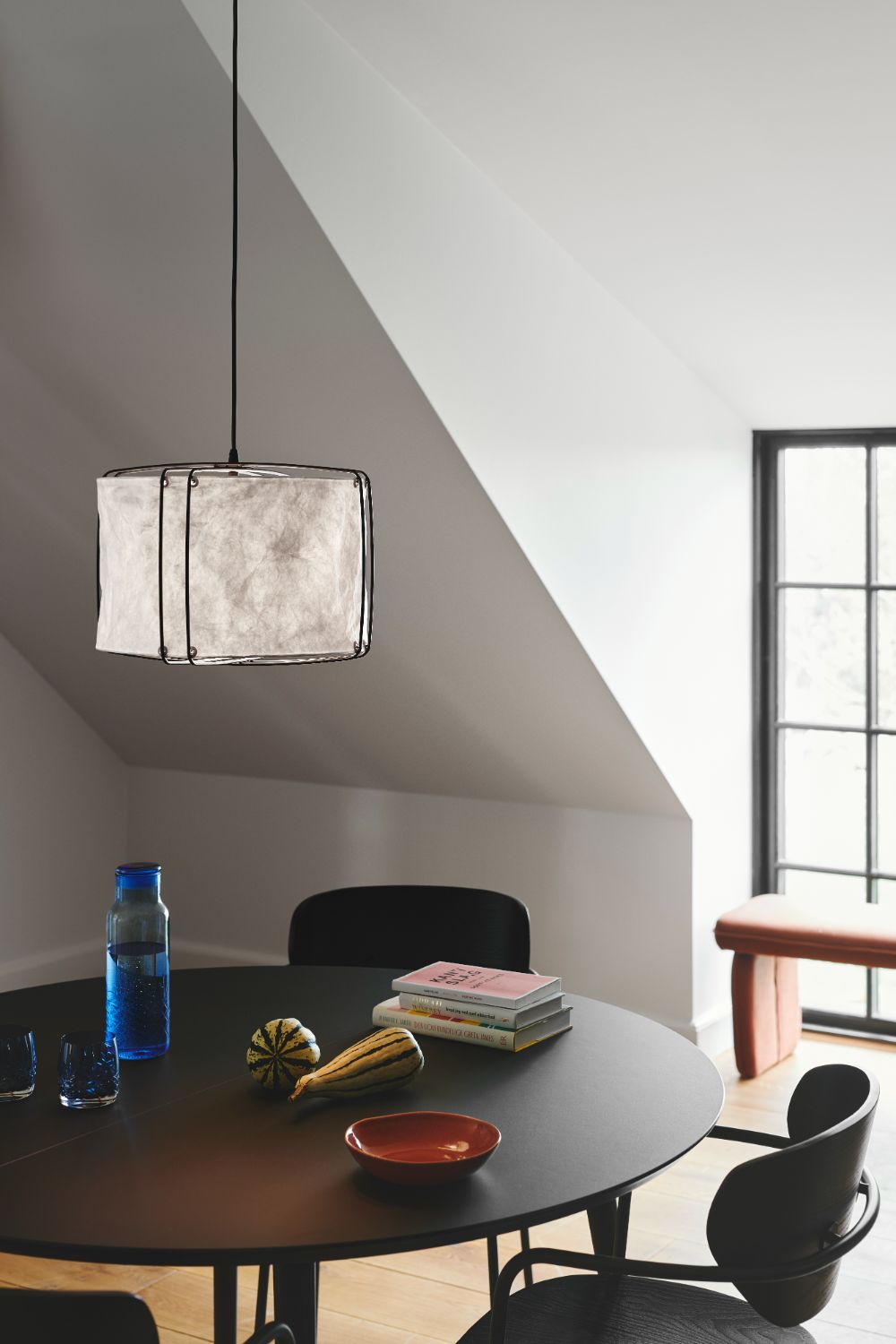 Wisząca lampa Cardine 30 z kloszem z papieru