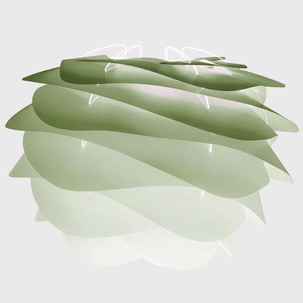 Wisząca lampa Carmina Mini w odcieniu jasnej zieleni Amazonas