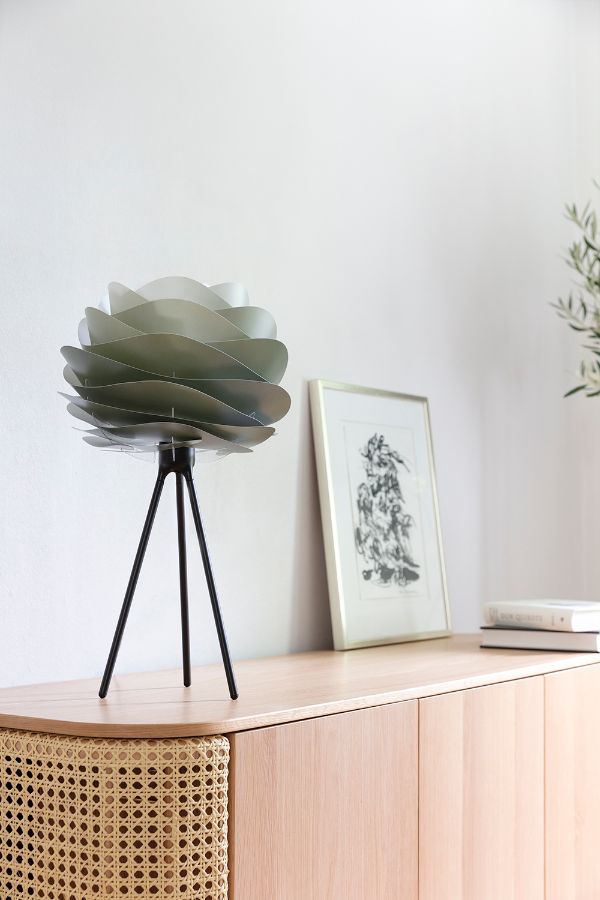 Wisząca lampa Carmina Mini w odcieniu jasnej zieleni Amazonas