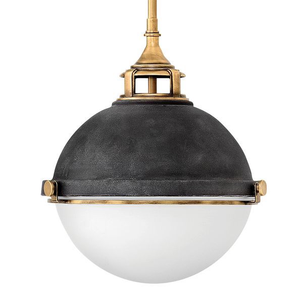 Wisząca lampa Fletcher w stylu retro