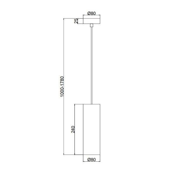 Wisząca lampa Gioia z przezroczystego szkła w kolorze chromu