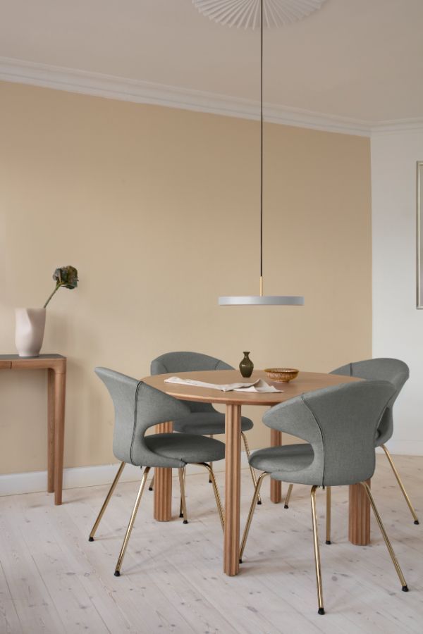 Wisząca lampa LED Asteria Mini w kolorze szałwiowym