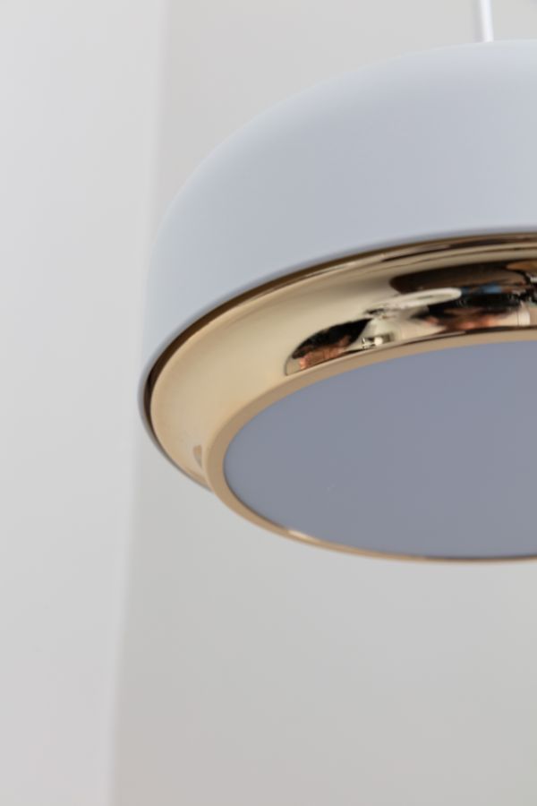 Wisząca lampa LED Hazel w białym kolorze