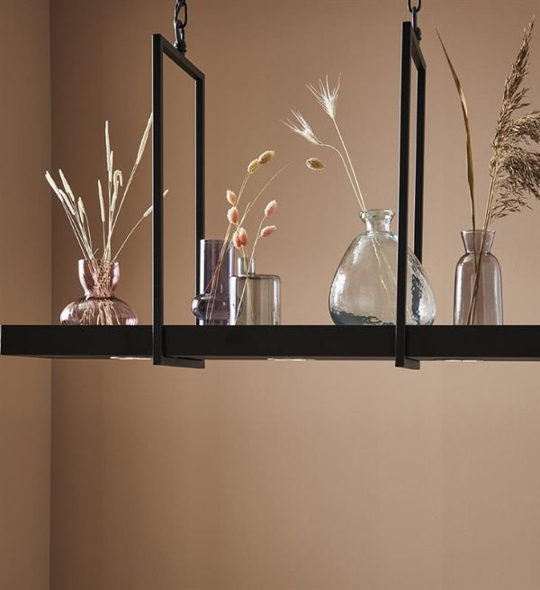 Wisząca lampa LED Tray z wbudowaną półką