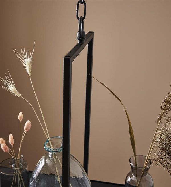 Wisząca lampa LED Tray z wbudowaną półką