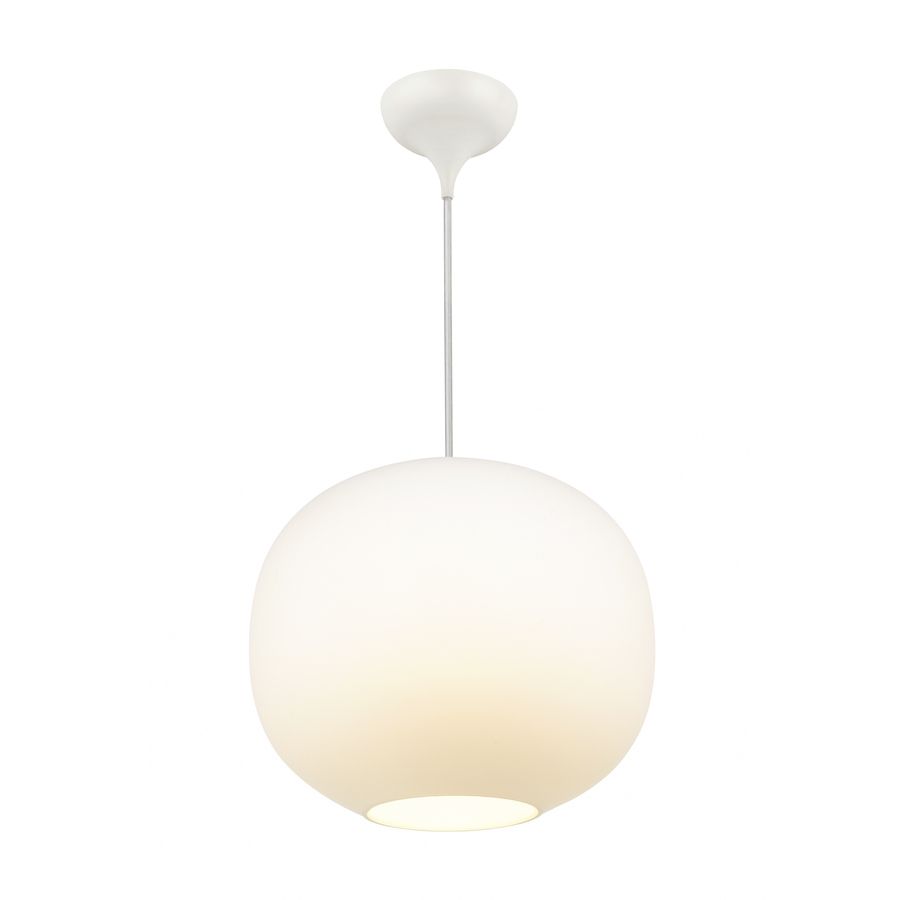 Wisząca lampa Navone 20 z długim przewodem i szklanym kloszem od DFTP