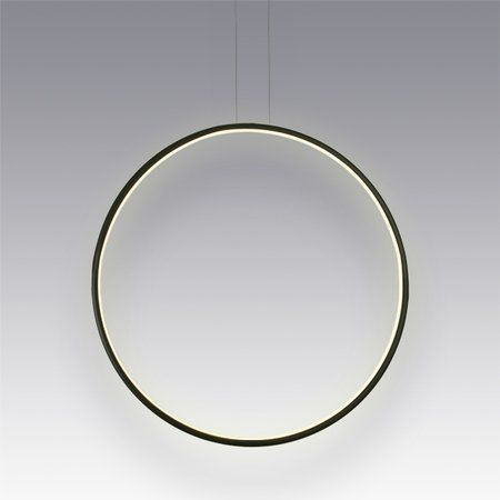 Wisząca lampa Shape No. 1 o średnicy 40 cm w kolorze czarnym i barwie światła 4000K