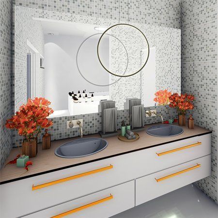 Wisząca lampa Shape No. 1 o średnicy 40 cm w kolorze czarnym i barwie światła 4000K