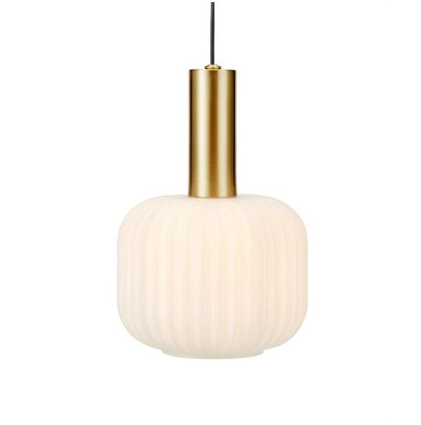 Wisząca lampa Sober S z mlecznym kloszem