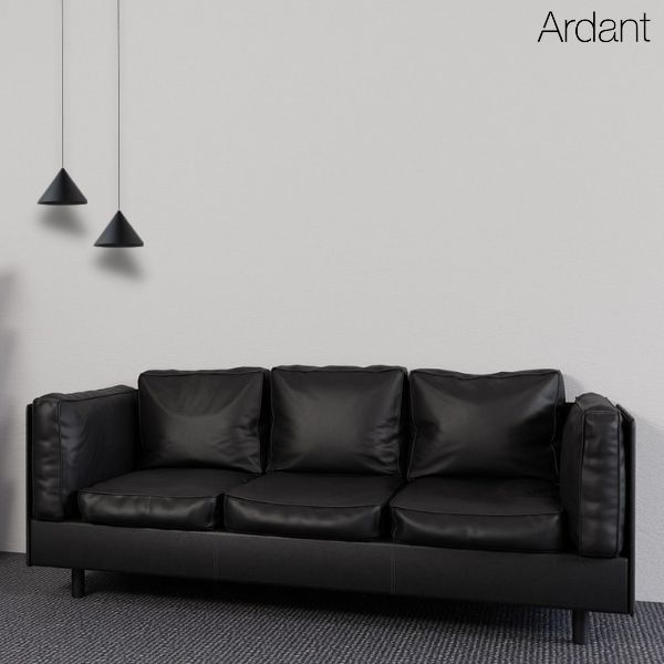 Wisząca lampa Zenith S w kolorze czarnym o stożkowym kształcie