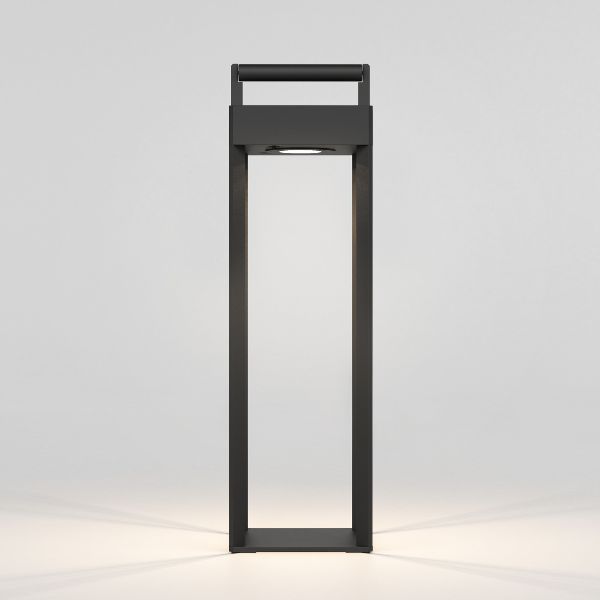 Wysoki solarny lampion Kuro 450, odporny na warunki atmosferyczne (IP44)