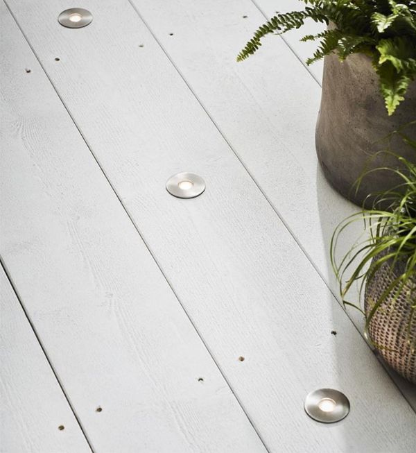 Zestaw trzech oczek podłogowych LED Garden 24