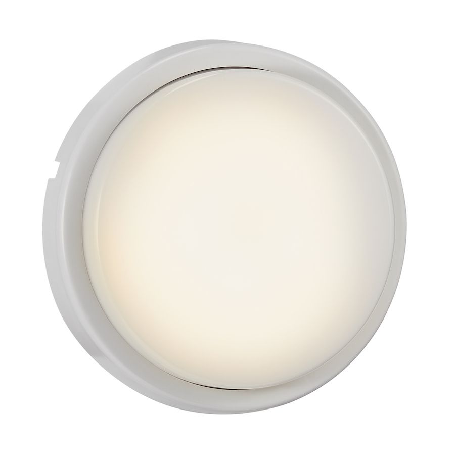 Zewnętrzna lampa sufitowa lub ścienna Cuba Bright Round o jasności 1600 lm i klasie szczelności IP54