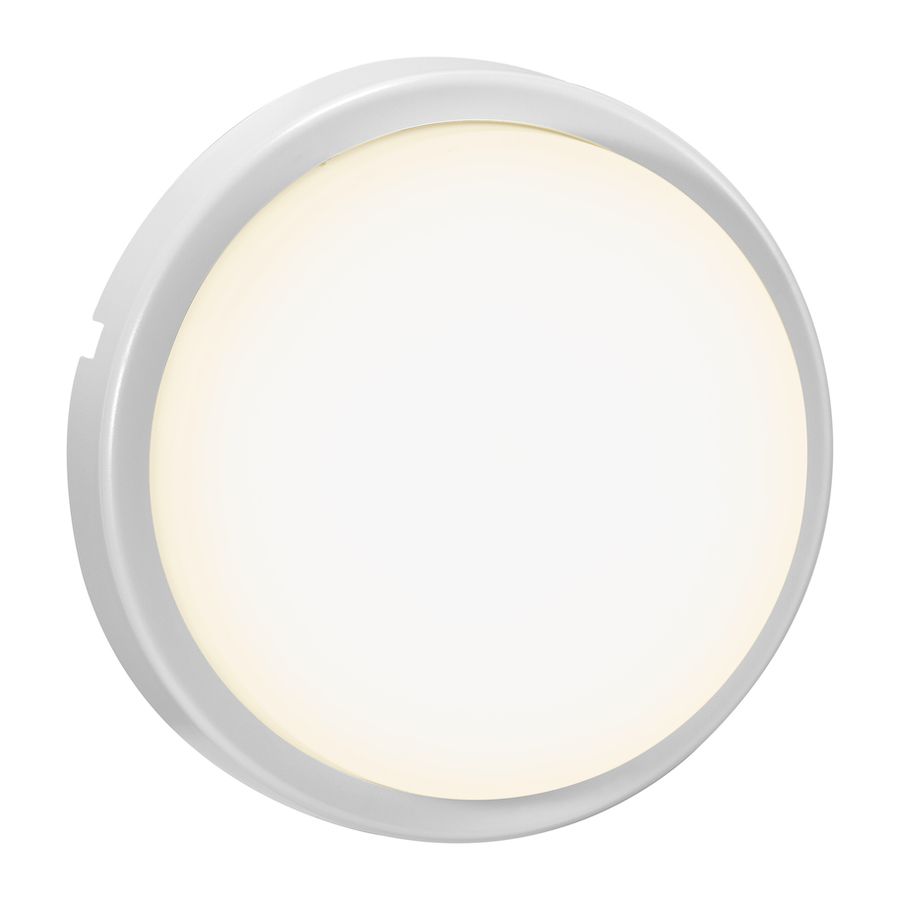 Zewnętrzna lampa sufitowa lub ścienna Cuba Bright Round o jasności 700 lm i klasie szczelności IP54