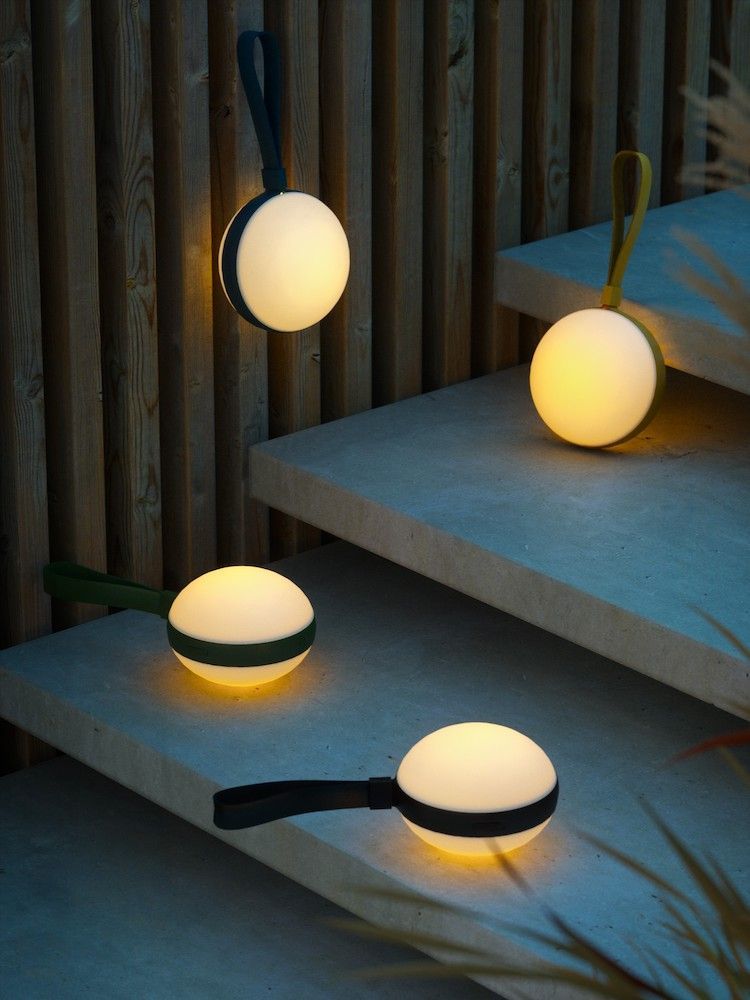 Żółta przenośna lampka Bring To-Go S