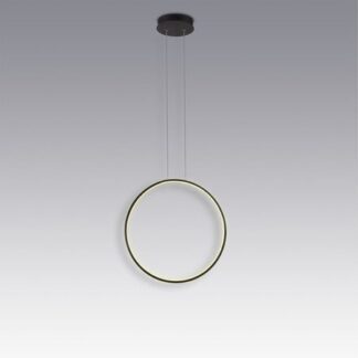 Wisząca lampa Shape No. 1 o średnicy 40 cm w kolorze czarnym i barwie światła 4000K