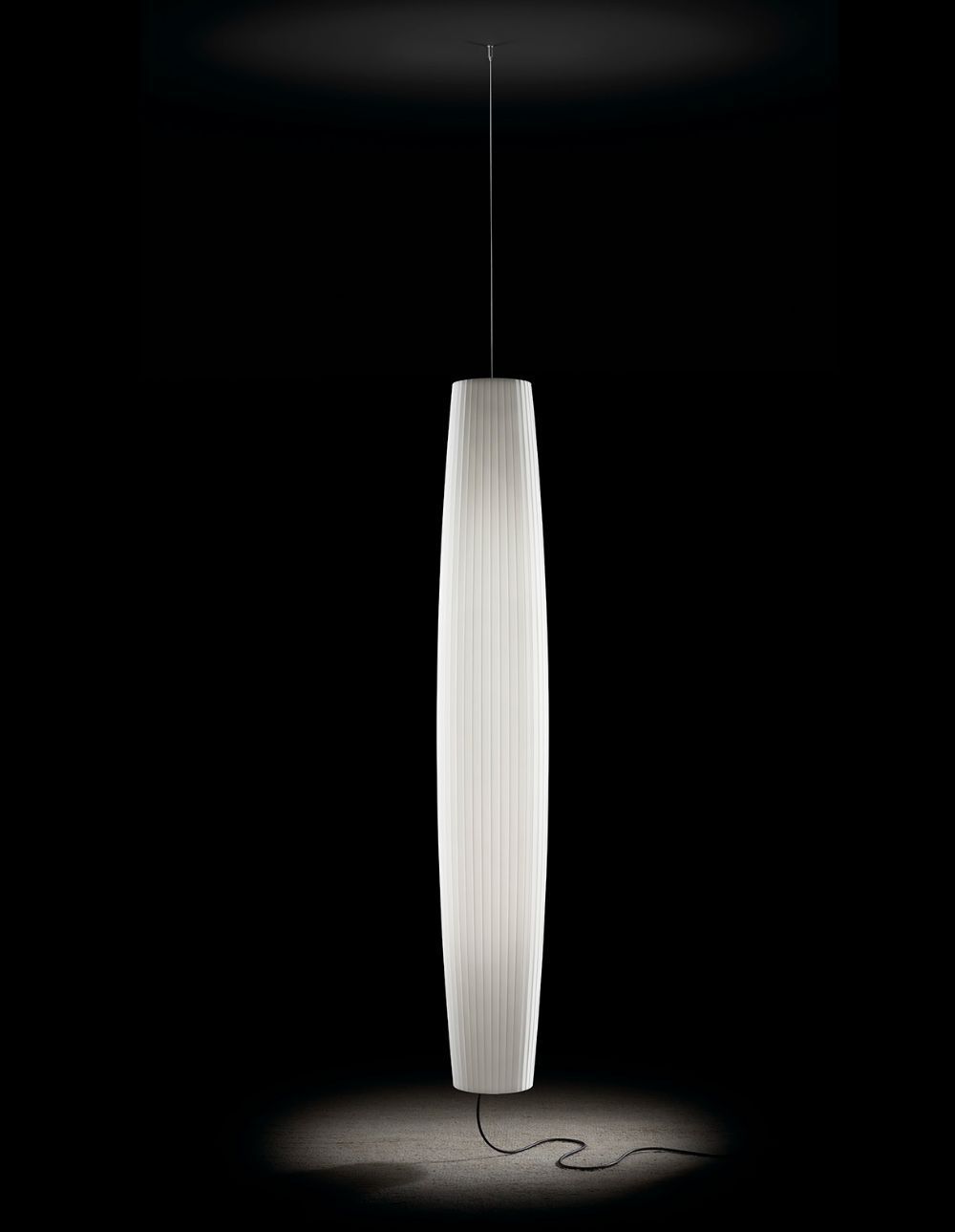 Wisząca lampa Maxi S/01 Outdoor o klasie szczelności IP66 z otwartym dołem