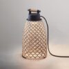 Brązowa przenośna lampa ogrodowa Nans M/41 Outdoor