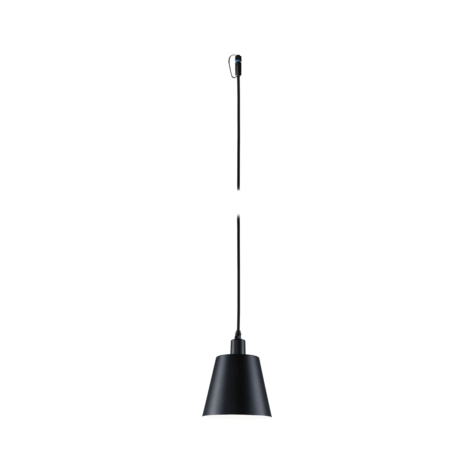 Wisząca lampa Kofia Plug&Shine, wodoodporna IP44, idealna na taras