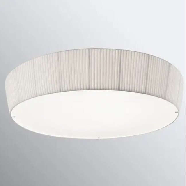 Biała, duża lampa sufitowa LED Plafonet 95