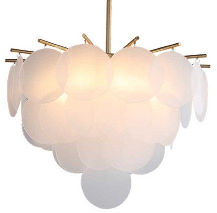 Elegancka lampa sufitowa Fiore, idealna do sypialni