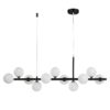 Czarna lampa wisząca Mini Moon do salonu