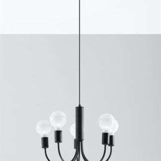 Czarna lampa wisząca Piccolo 5