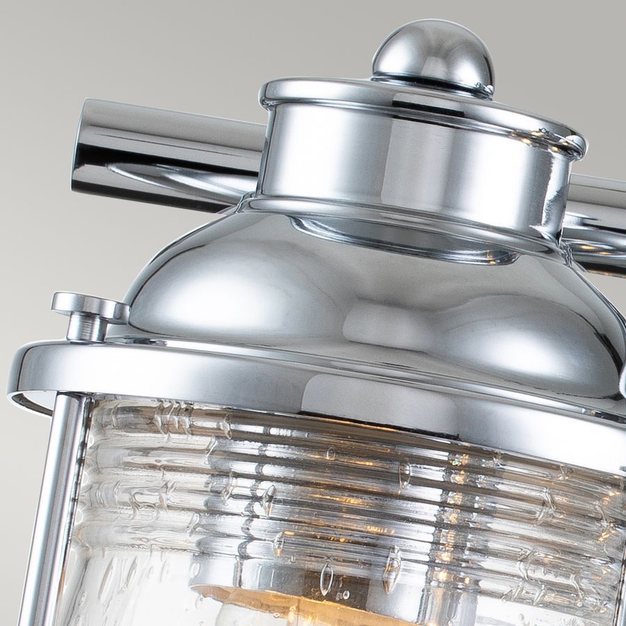 Kinkiet Ashlandbay z trzema punktami świetlnymi w wykończeniu z polerowanego chromu