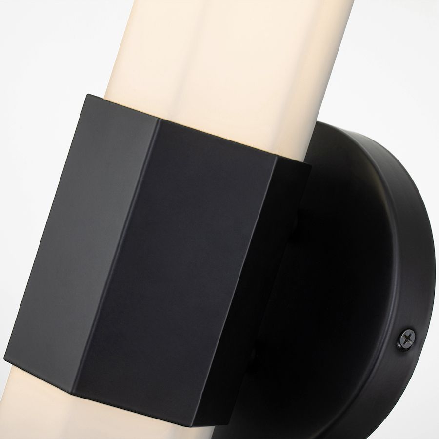 Kinkiet LED Facet w matowej czerni