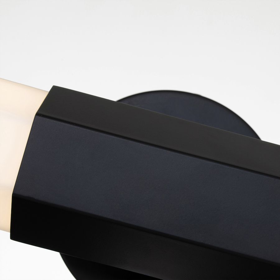 Kinkiet LED Facet w matowej czerni