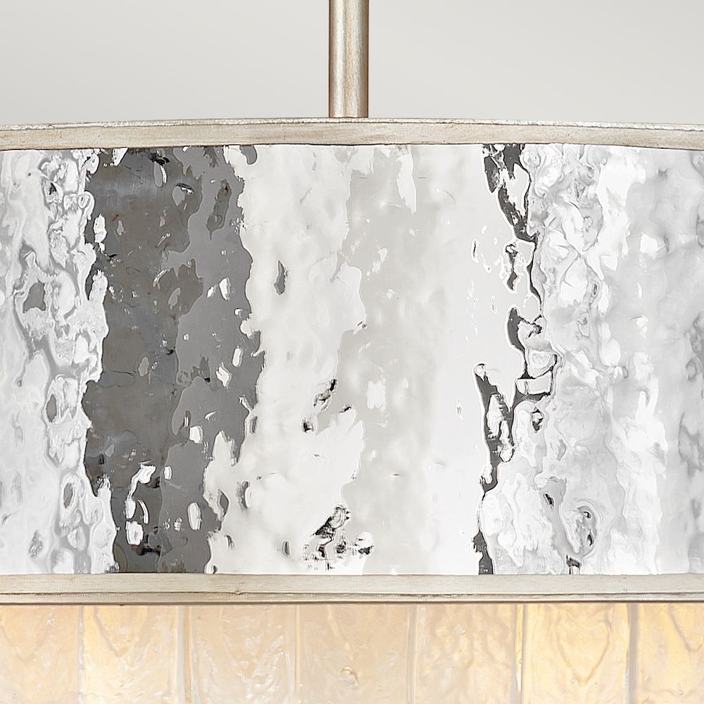 Wisząca lampa Reverie w odcieniu szampańskiego złota