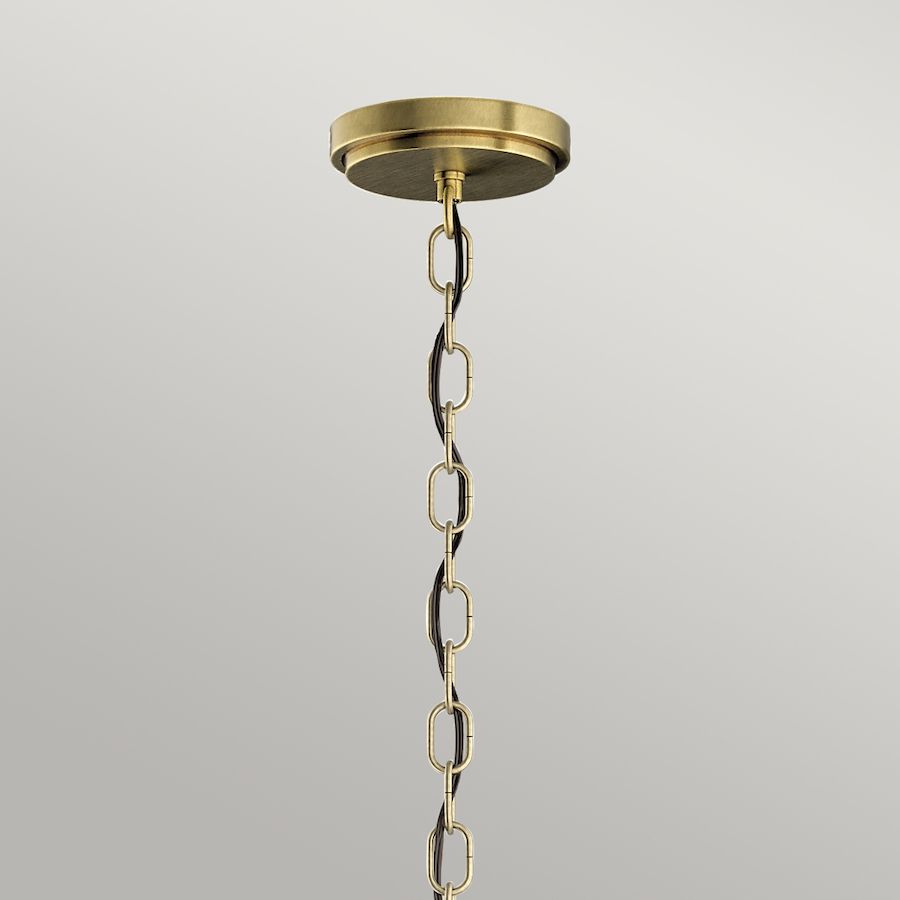Lampa sufitowa Roux w odcieniu naturalnego mosiądzu