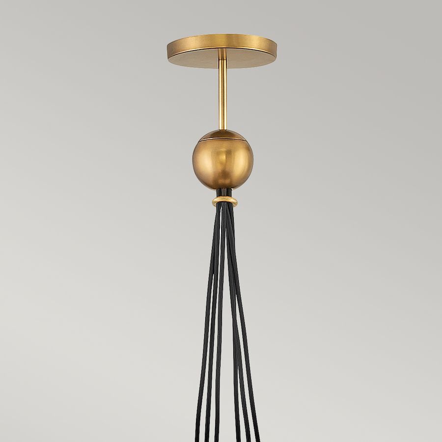 Wisząca lampa Skye z sześcioma punktami świetlnymi