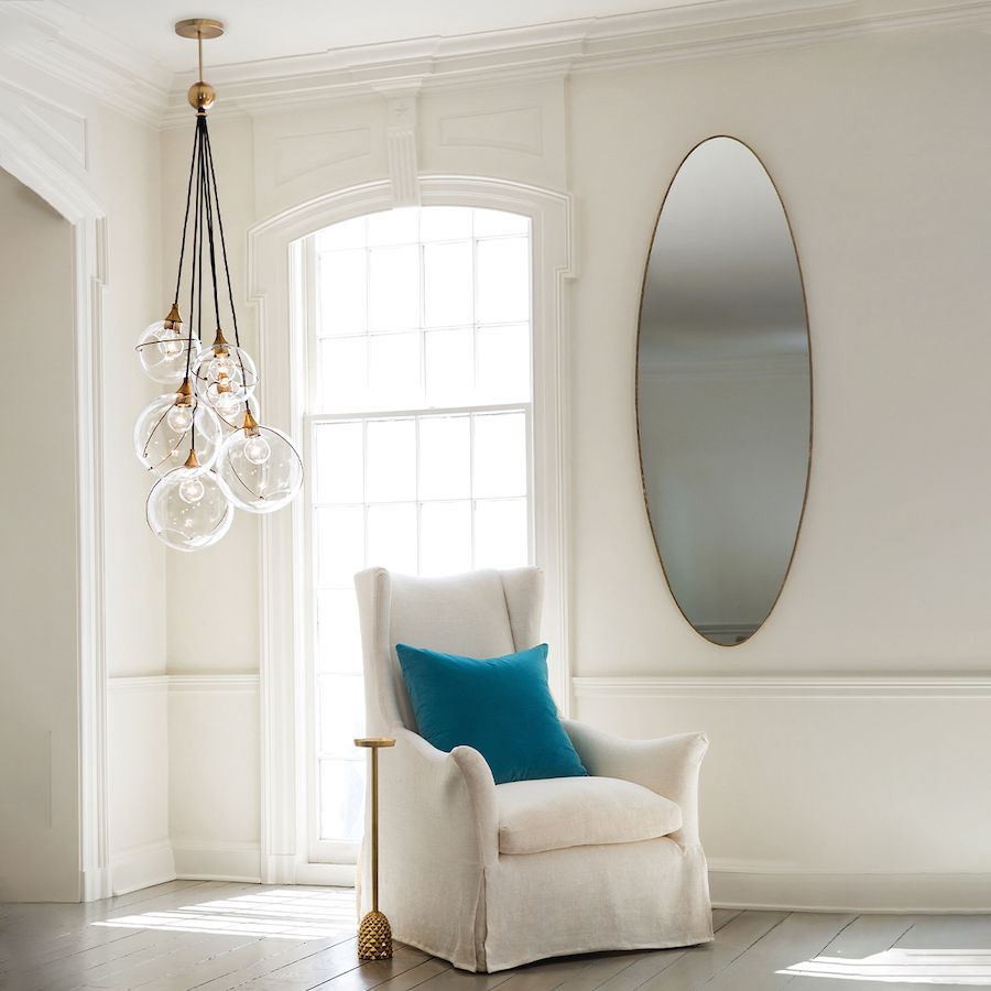 Wisząca lampa Skye z sześcioma punktami świetlnymi