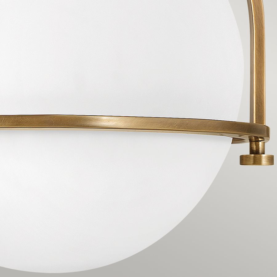 Lampa sufitowa Somerset do granatowej kuchni hamptons