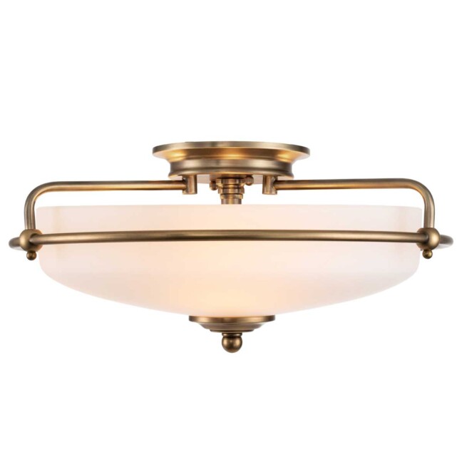 Klasyczna lampa sufitowa Griffin z trzema źródłami światła