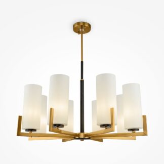 Okazały żyrandol Fortano od Maytoni w stylu Art Deco, idealny do salonu i jadalni