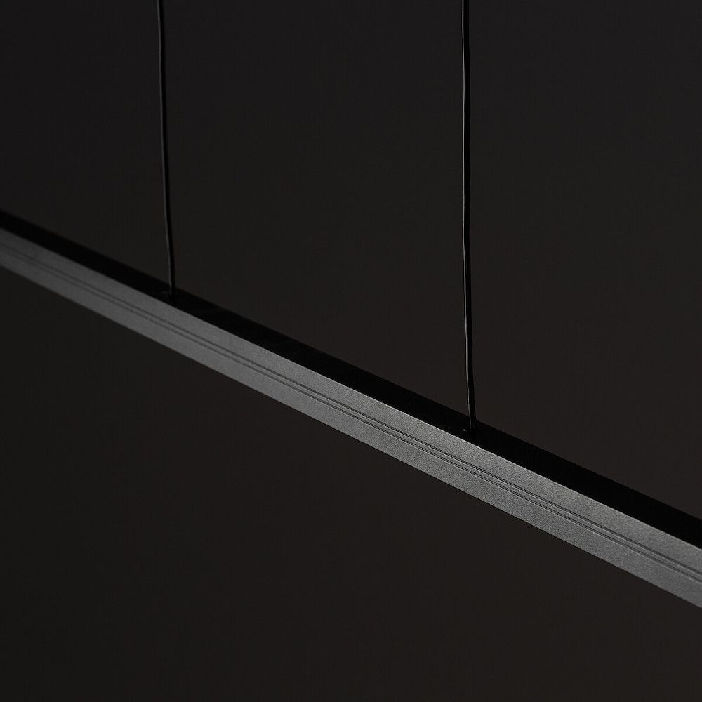 Nowoczesna wisząca lampa Bar M z wbudowanym oświetleniem LED o ciepłej barwie 3000K