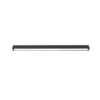 Czarna lampa sufitowa Straight Led L