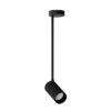 Czarna lampa sufitowa MONO LONG M