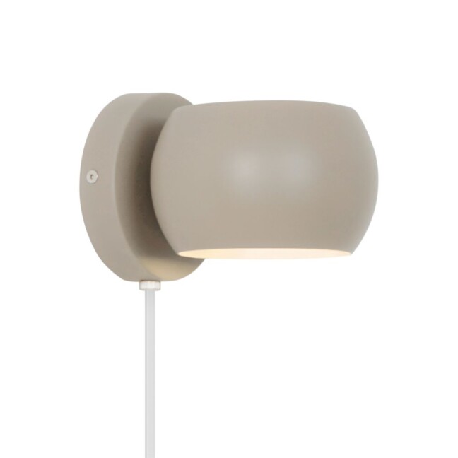 Lampa ścienna Belir z możliwością regulacji i kablem do gniazdka