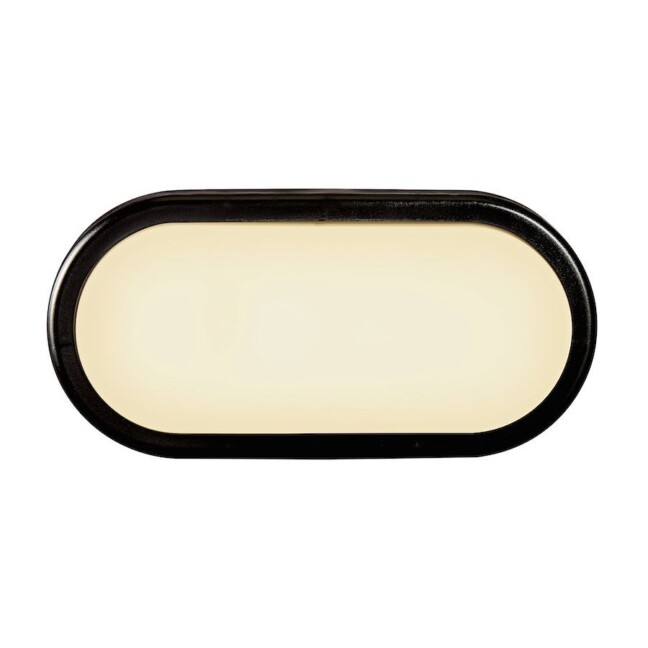 Zewnętrzna lampa sufitowa lub ścienna Cuba Bright Oval o jasności 700 lm i klasie szczelności IP54
