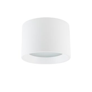 Biała sufitowa lampa punktowa Maun o klasie szczelności IP54