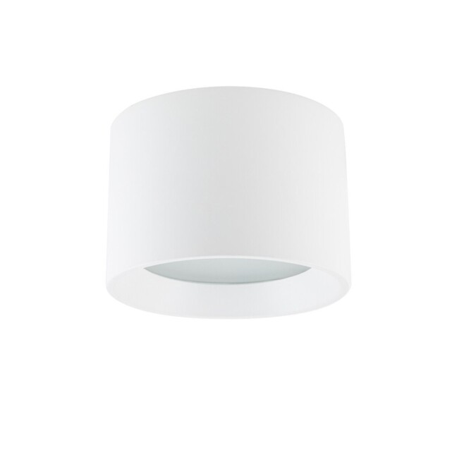 Biała sufitowa lampa punktowa Maun o klasie szczelności IP54
