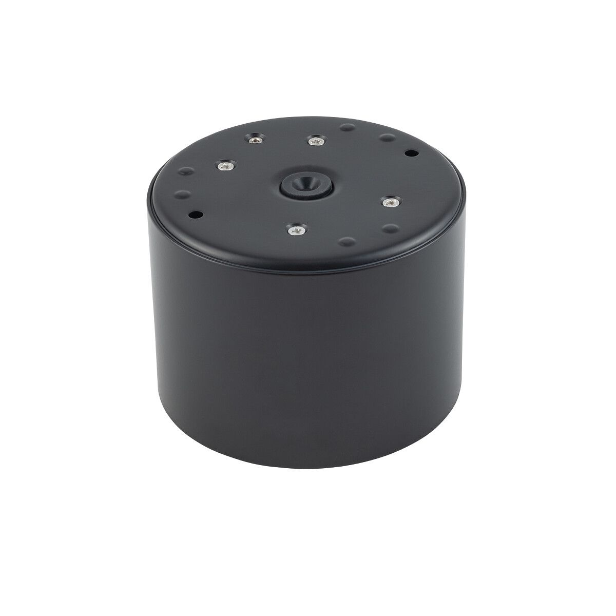 Czarna oprawa sufitowa Maun – lampa spot o klasie szczelności IP54