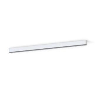 Biały plafon Soft Led o długości 125 cm i szerokości 6 cm