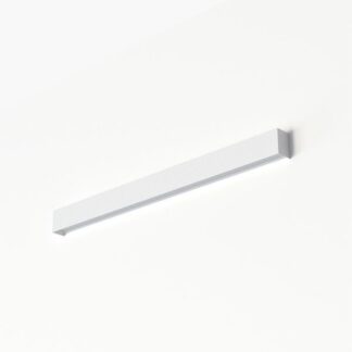 Biały kinkiet Straight LED M o długości 92 cm